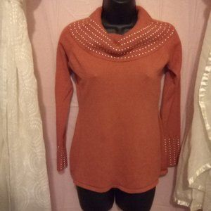 Orange and Gold Sweater